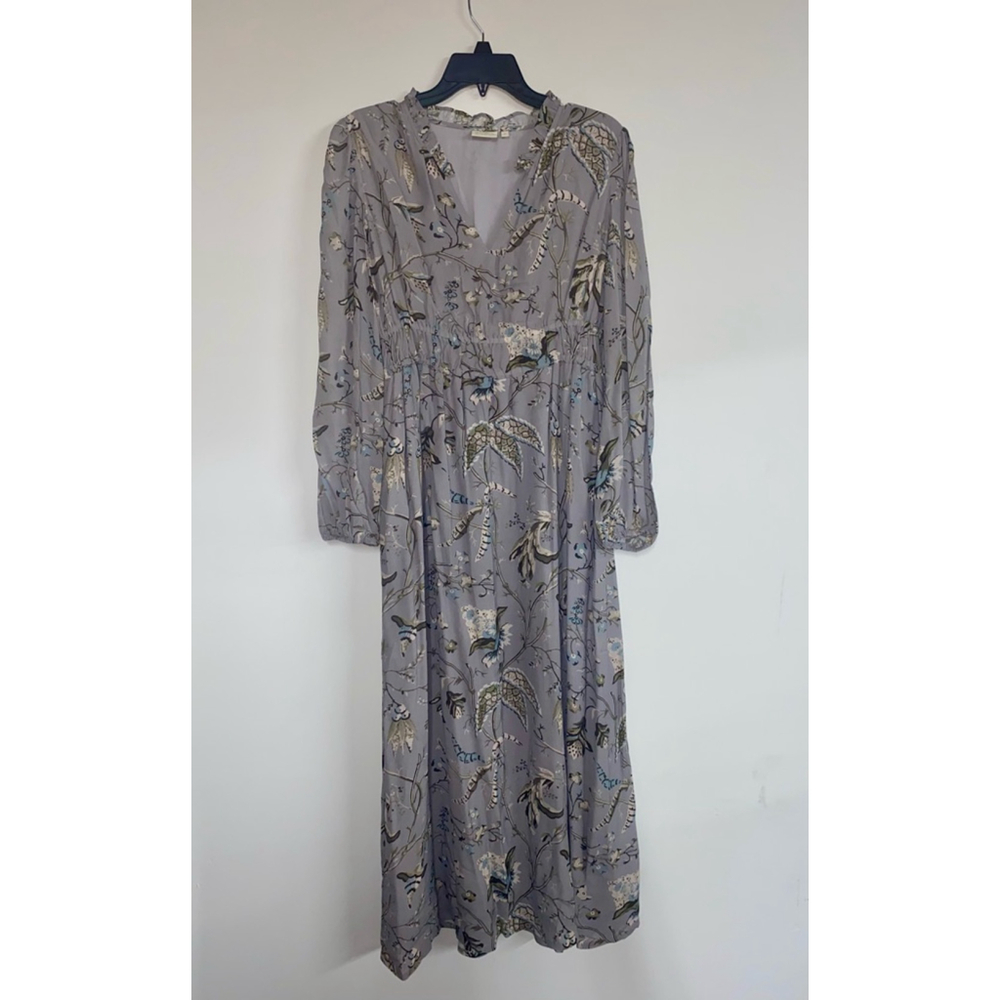 Spartina 449 Adriana Mini dress maritime forest, chintz gray – size medium ￼